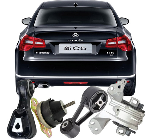 Kit Completo Calço Coxim Motor Cambio Citroen C5 2009 ...
