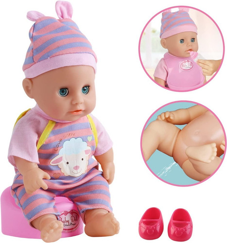 Juego De Muñeca Con Cua Y Accesorios