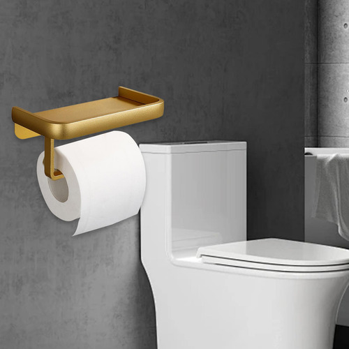 Soporte De Papel Higiénico, Soporte Para Toallas, Baño Oro