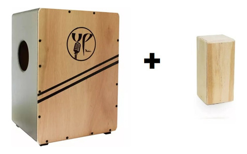 Cajon Dual  Peruano Bordona Flamenco Profesional + Shaker