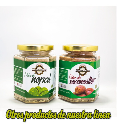 Polvo De Nopal Artesanal 300g