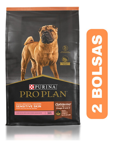 Croquetas Proplan Sensitive Skin Adulto * * * 26 Kg * * *