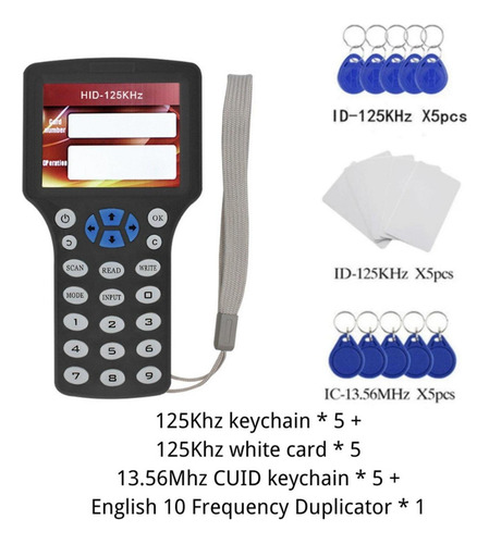 Máquina De Acceso A Tarjetas De Identificación Uid T5577