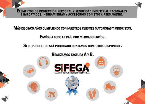 Imagen 5 de 5 de Guante Tejido Sin Costura Recubierto En Latex Rugoso Sifega