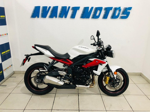 Street Triple 675 R Abs 2014 Branca Manual Chave Reserva