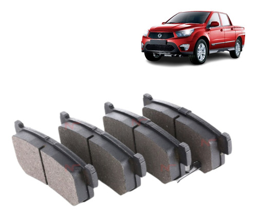 Pastillas Traseras Ssangyong Actyon Sport 2006-2021 Corea
