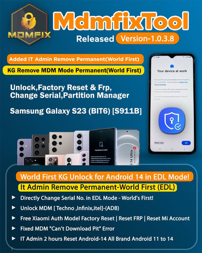 Mdm Fix Tool Licencia 3 Meses Activación Digital