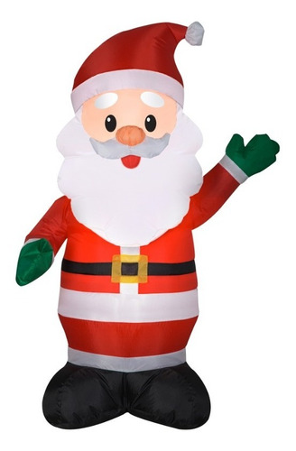 Decoración Inflable De Navidad, Set De 3 Inflables, 1.20 M