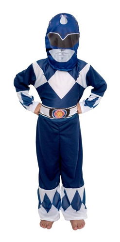 Disfraz Power Ranger Azul New Toys