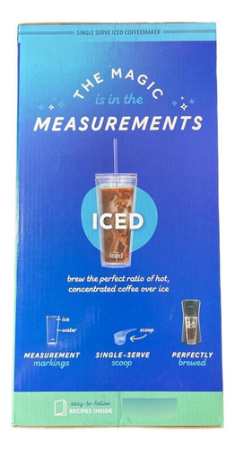 Cafetera Mr. Coffe Iced Con Vaso Reutilizable Practica