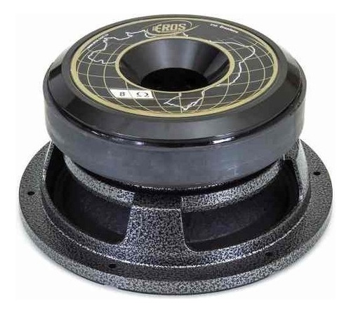Eros Woofer 8 Alto Falante E-358 Xh Galvani 350w Rms Black