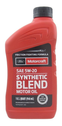 Aceite Semisintetico 5w20 Motorcraft Original Detal Y Mayor