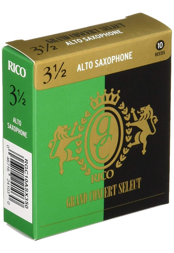 Cañas Daddario Grand Concert  Saxo Alto Nº 3.5 Rgc10asx350