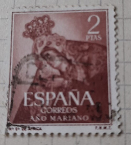 Sello España - 1954 Año Mariano