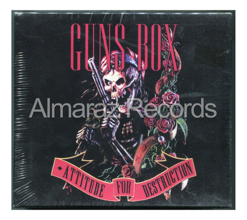 Guns N' Roses Guns Box Attitude For Destruction 3cd