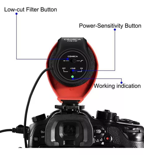 Segunda imagem para pesquisa de microfone canon sl3