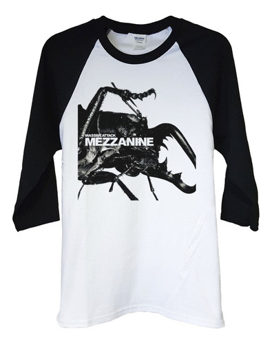 Polera Raglan 3/4 Massive Attack Mezzanine Pop Abominatron