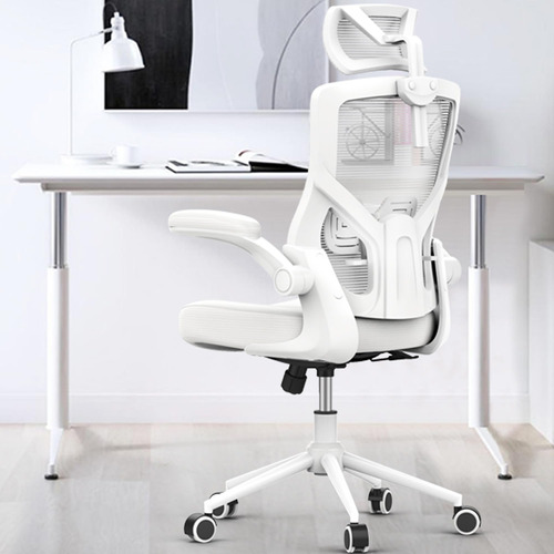 Silla De Escritorio Ergonomica De Malla, Respaldo Alto, Repo