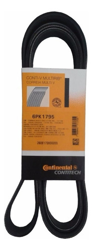 Correa Poly V Vw Gol Iv Power 1.4 Motor Cnba 6pk1795