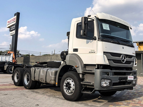 Mb Axor 3344 S 2017 6x4 Canavieiro Scania Mercedes Volvo