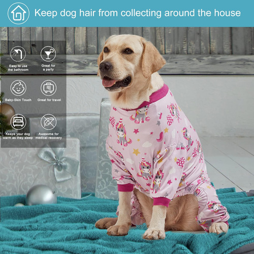 Camisa De Perro Lovinpet Para Perros Grandes, Tejido Elástic