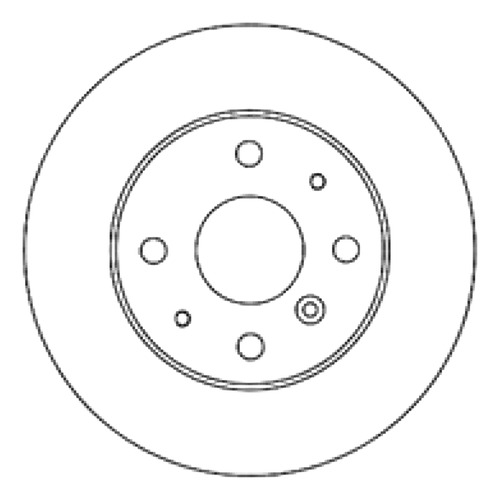 Disco Freno Del G100 (234mm) Daihatsu Charade 96-98