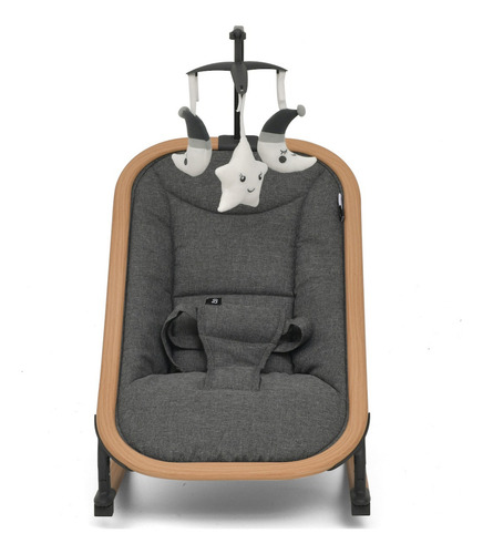 Silla Mecedora Para Bebé Bouncer Prema Bambineto® Color Gris