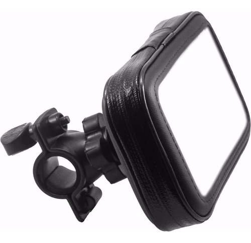 Bolsa Prova D'agua Capa Com Suporte P/ Gps Celular Moto Bike