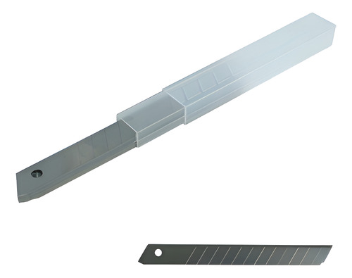Repuesto Cutter Retráctil 9mm Contiene 10 Hojas