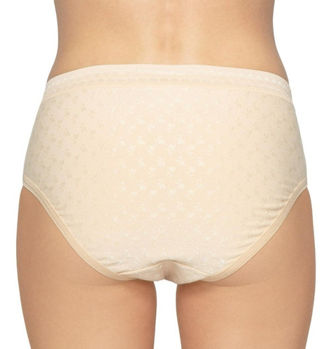 Imagen 2 de 3 de Calzón Cuadro Midi Algodón Spandex Fantasia Lady Genny