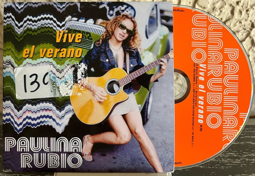 Paulina Rubio - Vive El Verano Sencillo Import España Single (Usado)