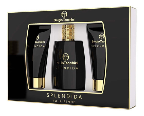 Set Perfume Regalo Para Mujer Sergio Tacchini Splendida