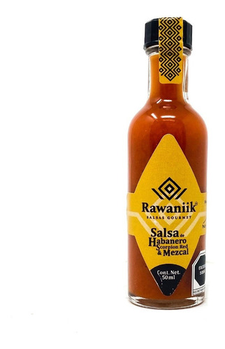 Salsa De Habanero Rawaniik Elaborada En Yucatán.
