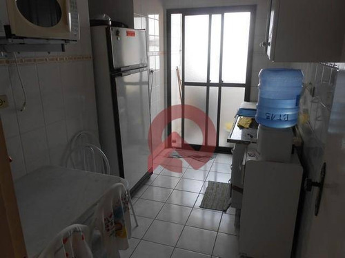 Imagem 8 de 13 de Apartamento Com 1 Dormitório À Venda, 55 M² Por R$ 180.000,00 - Tupi - Praia Grande/sp - Ap0048