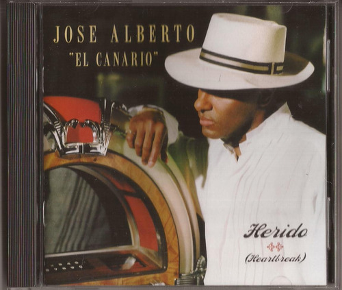 Jose Alberto El Canario Cd Herido (1999) Salsa Cd Original 