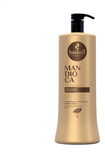Haskell Kit Mandioca 3x1 Shampoo + Mascara + Condicionador