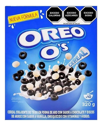 3 Pza Cereal Oreo O´s 320 G