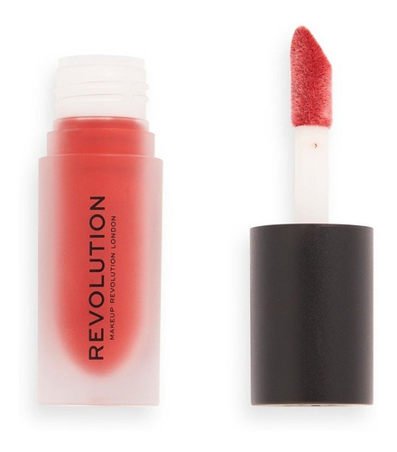 Labial Mate Líquido, Matte Bomb, Make Up Revolution Color Lure Red