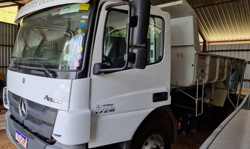 Imagem 2 de 15 de Mercedes-benz Atego 1726 Ano 2021 Caçamba Toco