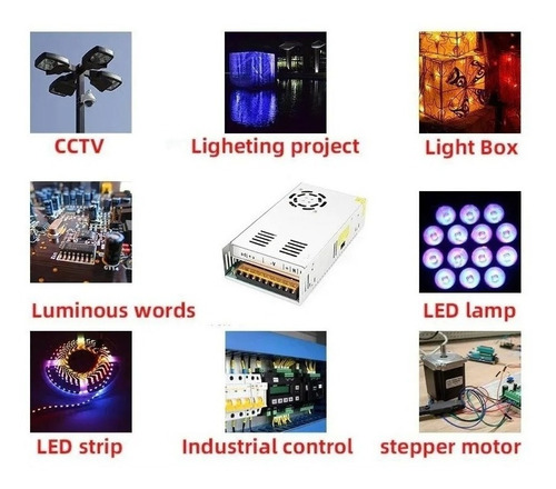 Fuente Poder Switching 12v 30a Transformador 360w