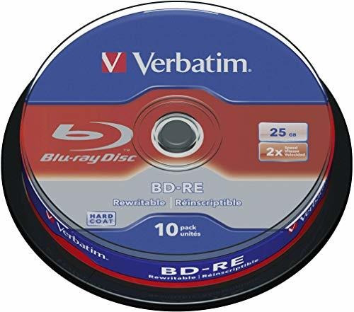 Bd-re 25 Gb 2x Con Marca De Superficies - 10pk Husillo.