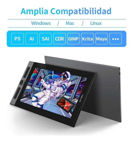 Imagen 6 de 10 de Artist Pro 16 Xppen Pantalla Gráfica Digitalizadora