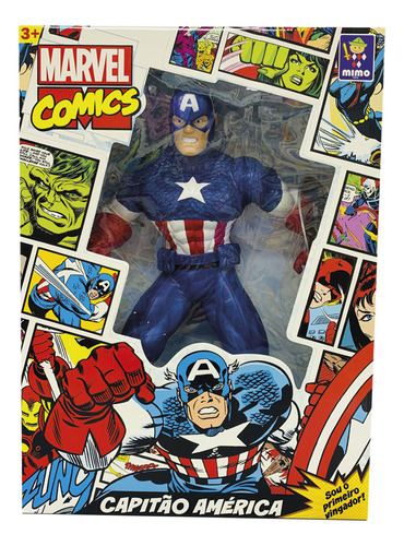 Muñeco Gigante Capitan America Comics Ploppy.3 690552