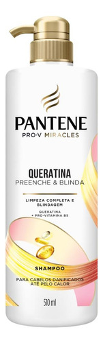 Shampoo Pantene Queratina 510ml