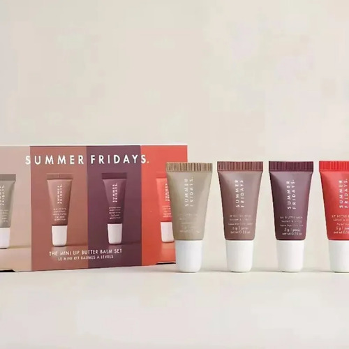 Bálsamo De Mantequilla Labial The Mini Neutrals Summer Frida