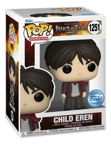 Funko Pop! Attack On Titan Final Season Collector Box
