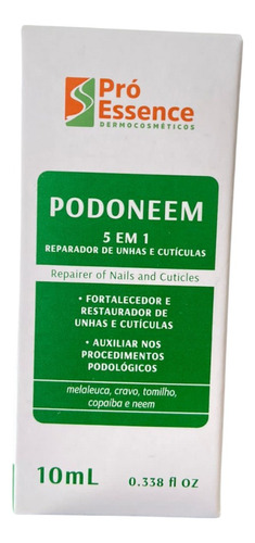 Podoneem Para Micose De Unha Tratamento Intensivo 10ml