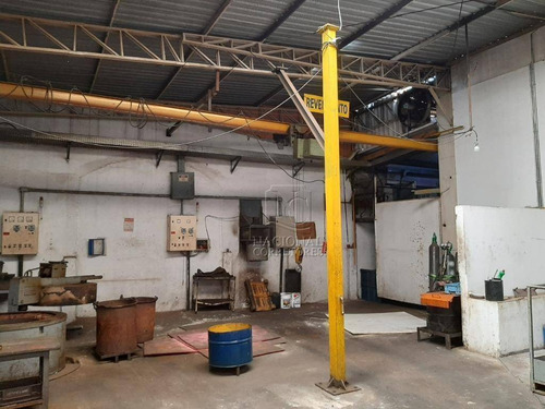 Galpão Para Alugar, 1400 M² Por R$ 12.000,00/mês - Vila Sacadura Cabral - Santo André/sp - Ga0425