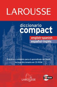 Libro Larousse Diccionario Compact English Spanish Español I