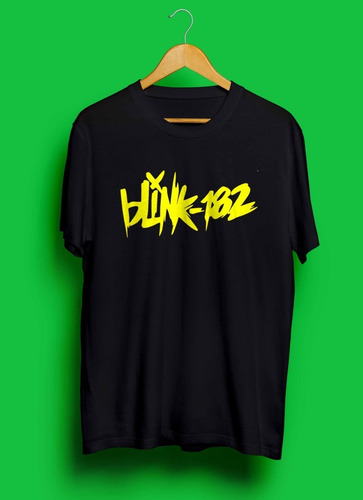 Playera Blink-182 Logo Punk Rock Moda Alternativa Blink 182